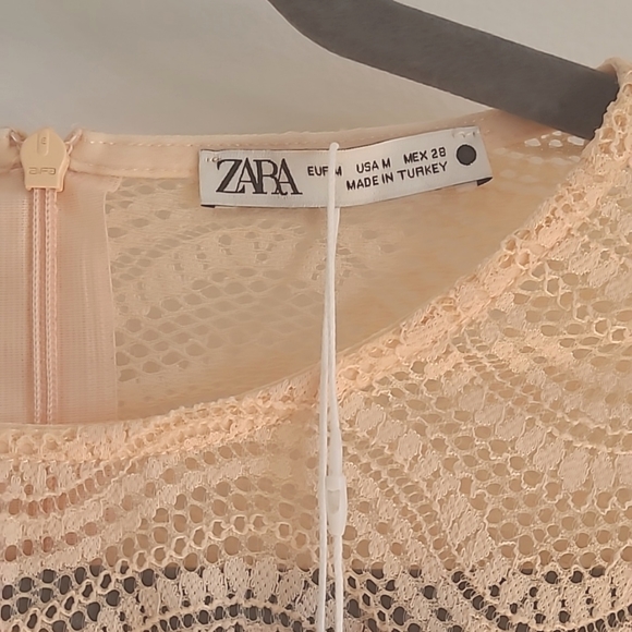Zara Tops - ZARA Lace Crop Top
